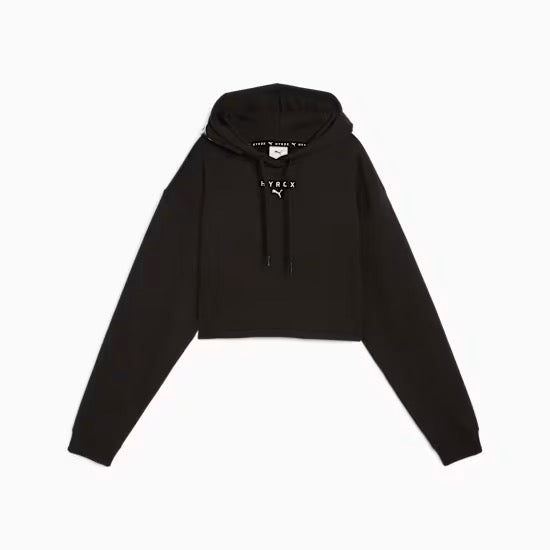 Sweatshirt Curta com Capuz Puma x HYROX para Mulher – Preto