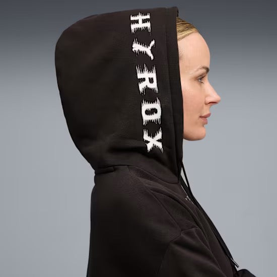 Sweatshirt Curta com Capuz Puma x HYROX para Mulher – Preto