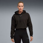 Sweatshirt Curta com Capuz Puma x HYROX para Mulher – Preto