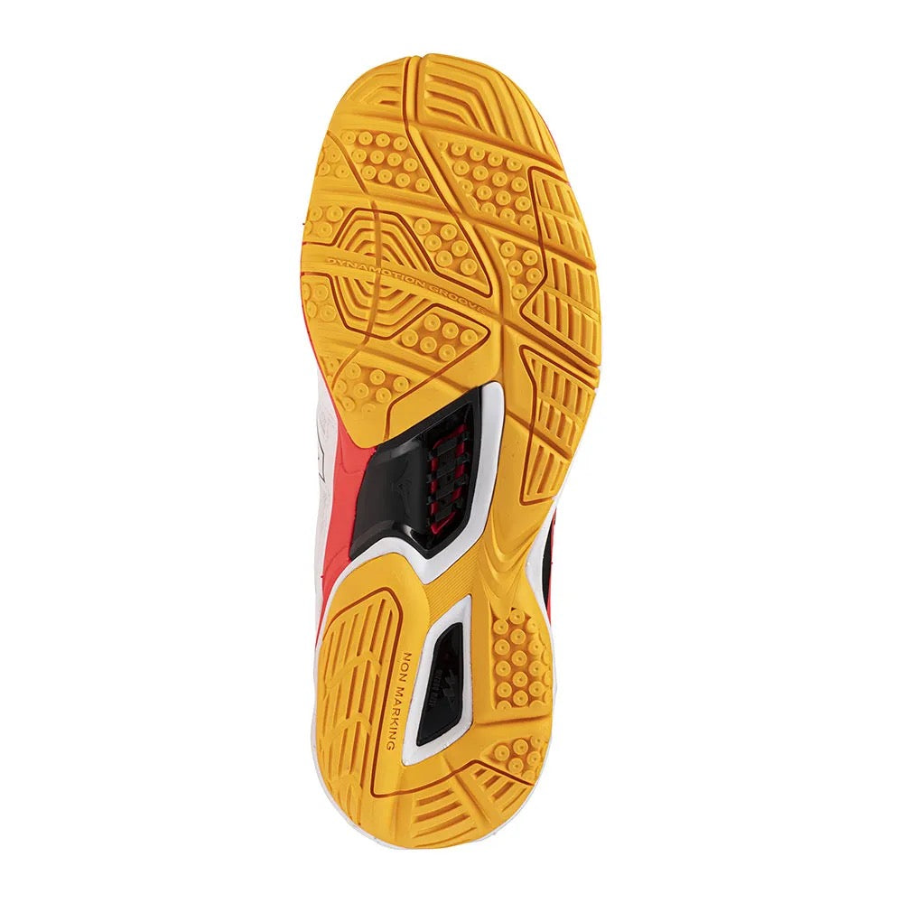 Sapatilhas de Andebol Mizuno Wave Phantom 3 – Branco e Laranja