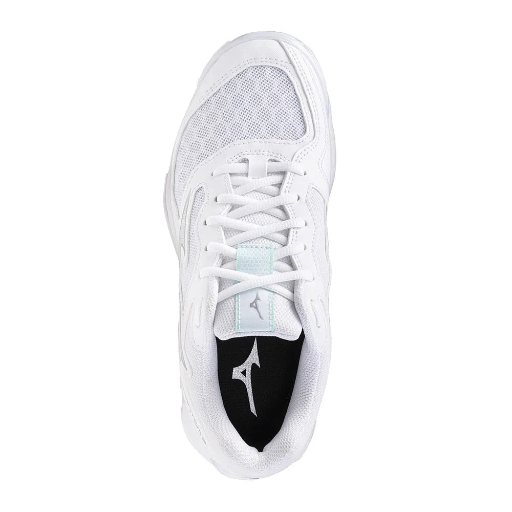 Sapatilhas de Andebol Mizuno Wave Phantom 3 para Mulher – Branco e Verde-água