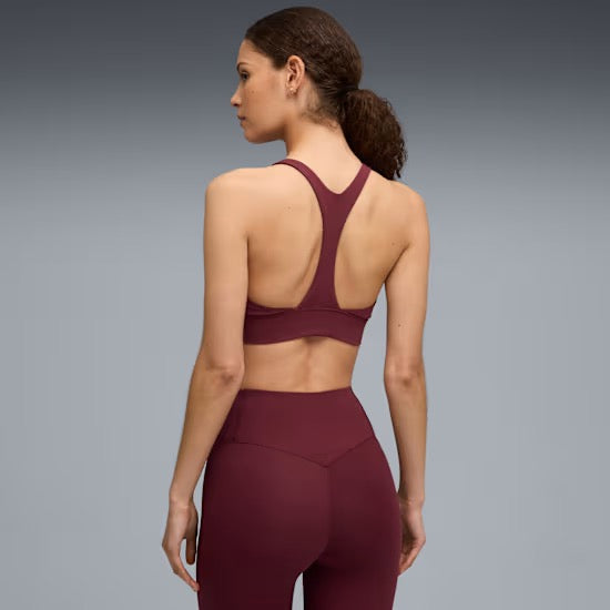 Top Desportivo Puma x HYROX ShapeLuxe para Mulher – Grená