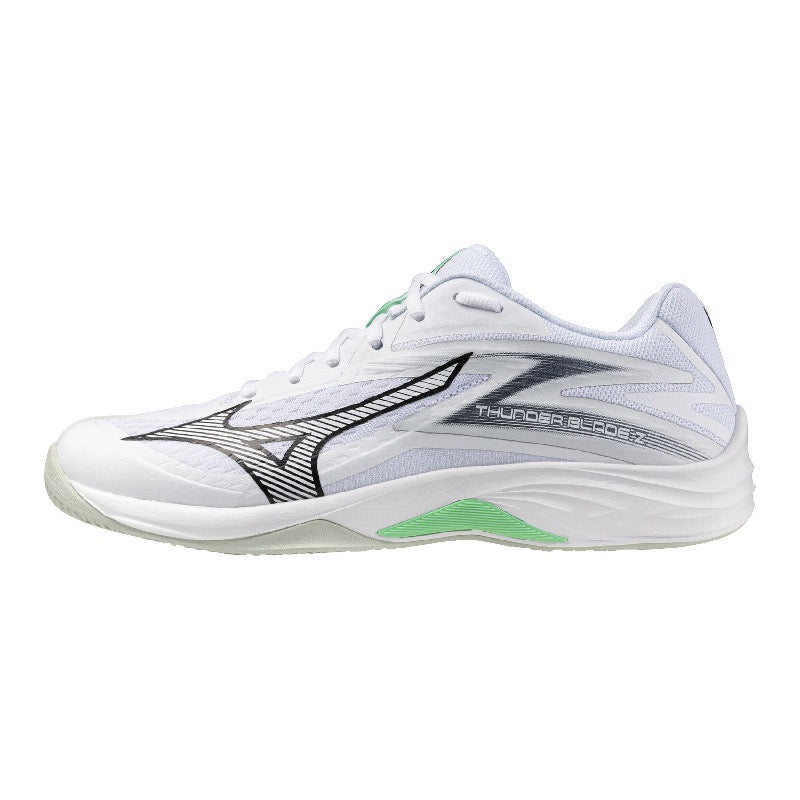 Sapatilhas de Voleibol Mizuno Thunder Blade Z – Branco e Cinzento