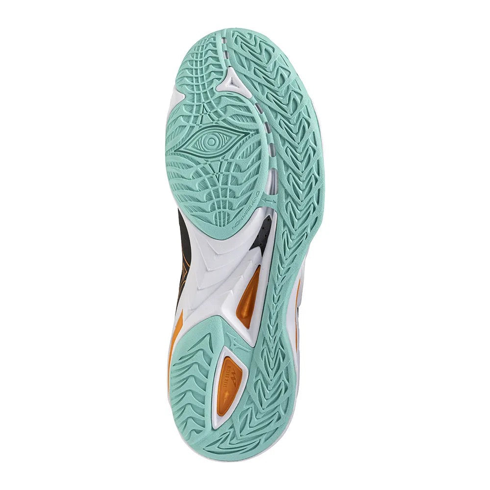 Sapatilhas de Andebol Mizuno Wave Mirage 5 – Preto e Laranja