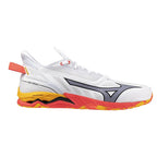 Sapatilhas de Andebol Mizuno Wave Mirage 5 – Branco e Laranja