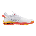 Sapatilhas de Andebol Mizuno Wave Mirage 5 – Branco e Laranja