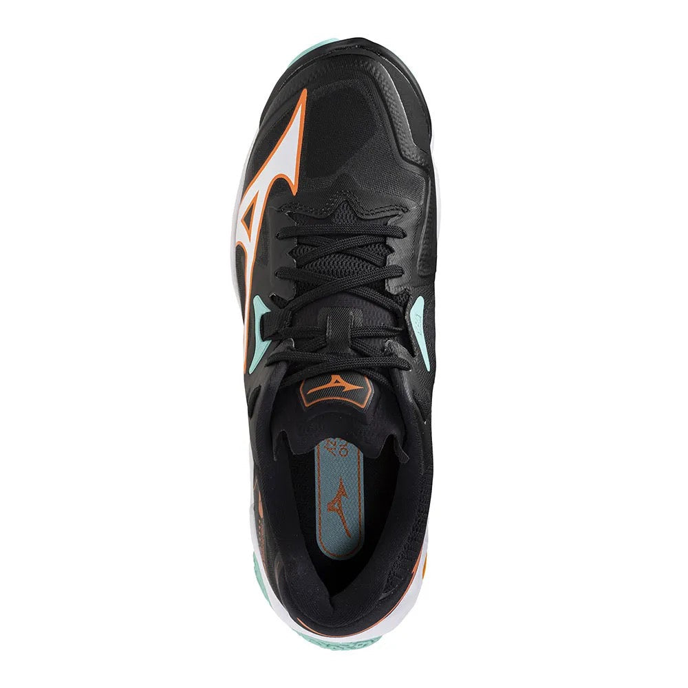 Sapatilhas de Voleibol Mizuno Wave Lightning Z8 – Preto e Laranja