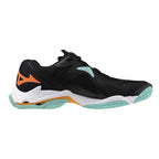 Sapatilhas de Voleibol Mizuno Wave Lightning Z8 – Preto e Laranja