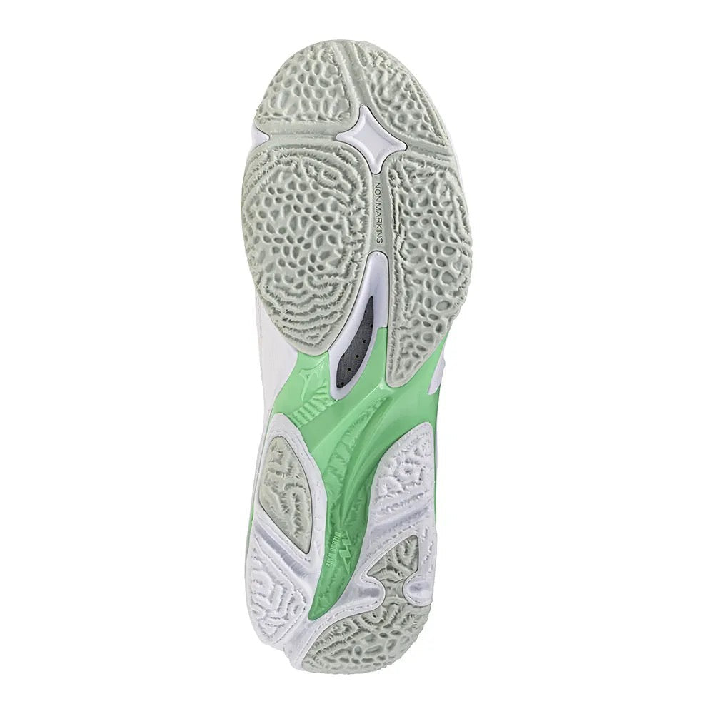 Sapatilhas de Voleibol Mizuno Wave Lightning Z8 – Branco e Verde