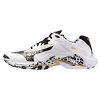 Sapatilhas de Voleibol Mizuno Wave Lightning Z8 Edição Especial – Branco e Preto