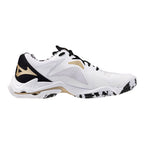 Sapatilhas de Voleibol Mizuno Wave Lightning Z8 Edição Especial – Branco e Preto
