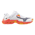 Sapatilhas de Voleibol Mizuno Wave Lightning Z8 – Branco e Vermelho