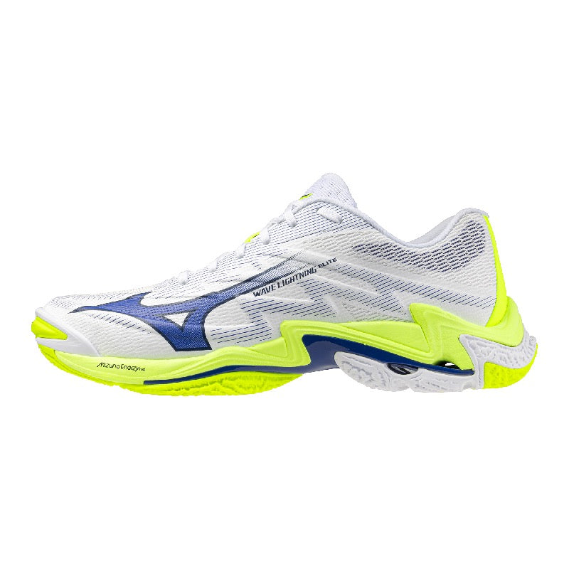 Sapatilhas de Voleibol Mizuno Wave Lightning Elite – Branco e Amarelo-lima