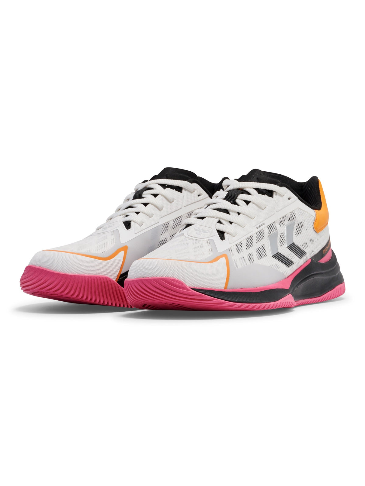 Hummel Topflight Pro – Branco, Preto e Laranja