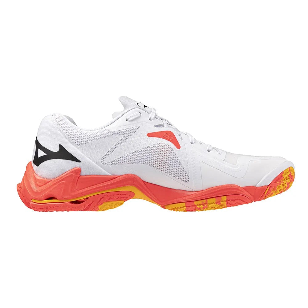 Sapatilhas de Voleibol Mizuno Wave Lightning Z8 – Branco e Vermelho