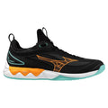 Sapatilhas de Voleibol Mizuno Wave Luminous 3 – Preto e Laranja