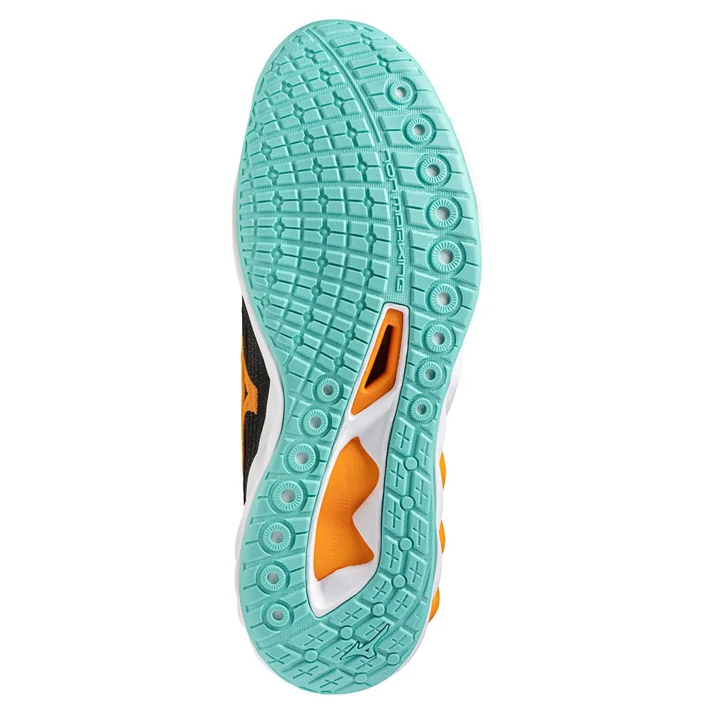 Sapatilhas de Voleibol Mizuno Wave Luminous 3 – Preto e Laranja