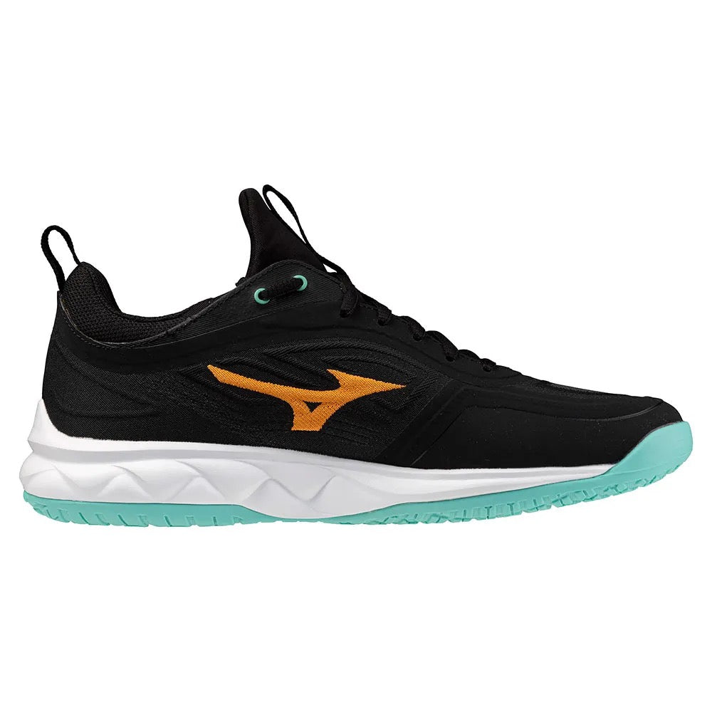 Sapatilhas de Voleibol Mizuno Wave Luminous 3 – Preto e Laranja