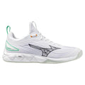 Sapatilhas de Voleibol Mizuno Wave Luminous 3 – Branco e Verde-água