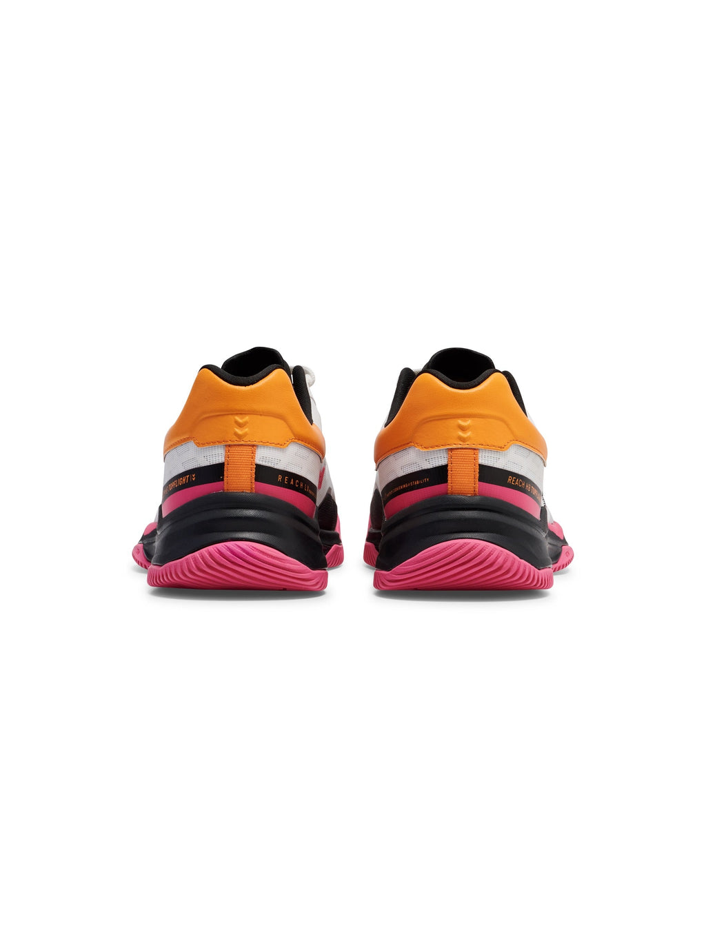 Hummel Topflight Pro – Branco, Preto e Laranja