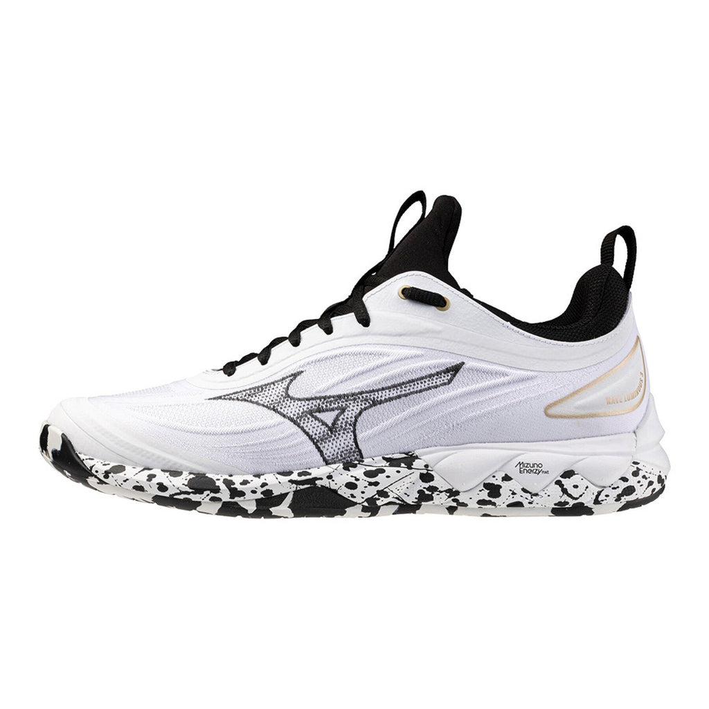 Sapatilhas de Voleibol Mizuno Wave Luminous 3 Edição Especial – Branco e Preto