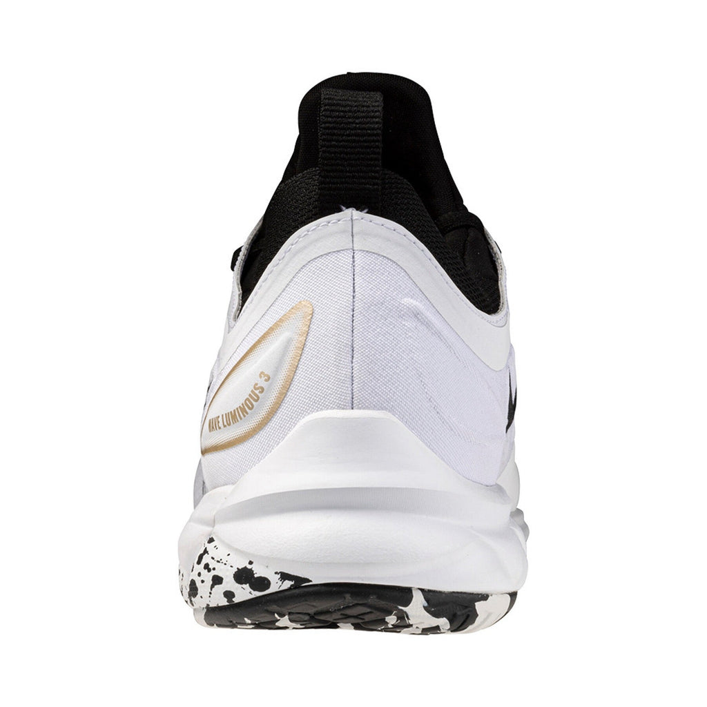 Sapatilhas de Voleibol Mizuno Wave Luminous 3 Edição Especial – Branco e Preto