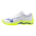 Sapatilhas de Voleibol Mizuno Wave Lightning Pro – Branco e Amarelo-lima
