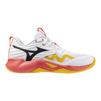 Sapatilhas de Voleibol Mizuno Wave Momentum Pro – Branco e Laranja