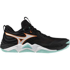 Sapatilhas de Voleibol Mizuno Wave Momentum Elite – Preto e Laranja