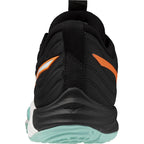 Sapatilhas de Voleibol Mizuno Wave Momentum Elite – Preto e Laranja
