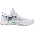 Sapatilhas de Voleibol Mizuno Wave Momentum Elite – Branco e Verde