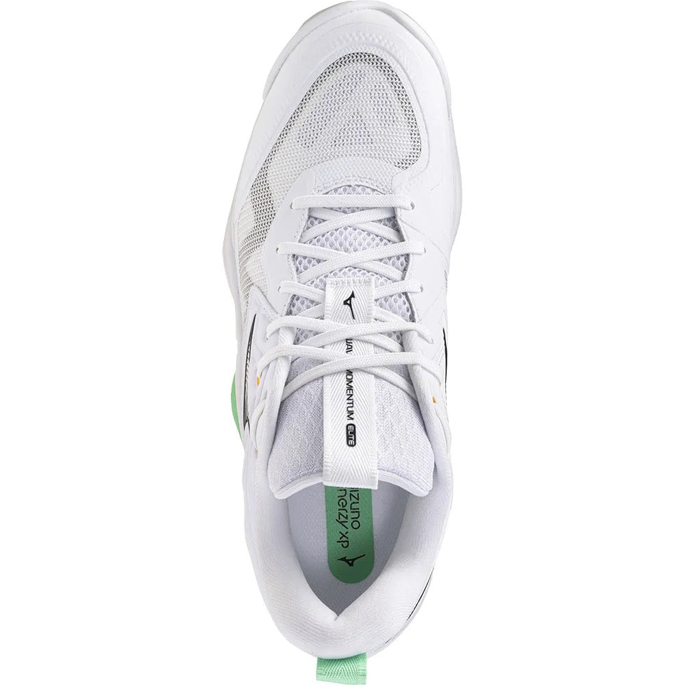 Sapatilhas de Voleibol Mizuno Wave Momentum Elite – Branco e Verde