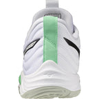 Sapatilhas de Voleibol Mizuno Wave Momentum Elite – Branco e Verde