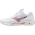 Sapatilhas de Andebol Mizuno Wave Stealth para Mulher – Branco e Rosa