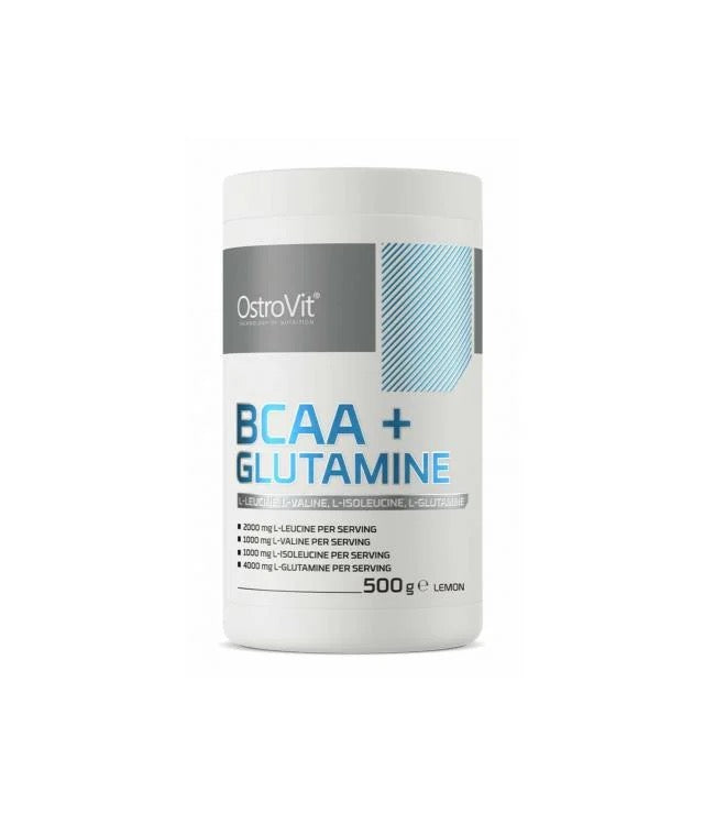 OstroVit 100% BCAA + Glutamina – 500 g