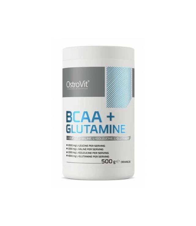 OstroVit 100% BCAA + Glutamina – 500 g