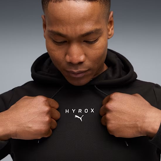 Sweatshirt com Capuz Puma x HYROX – Preto