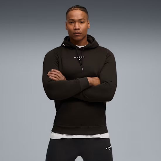 Sweatshirt com Capuz Puma x HYROX – Preto