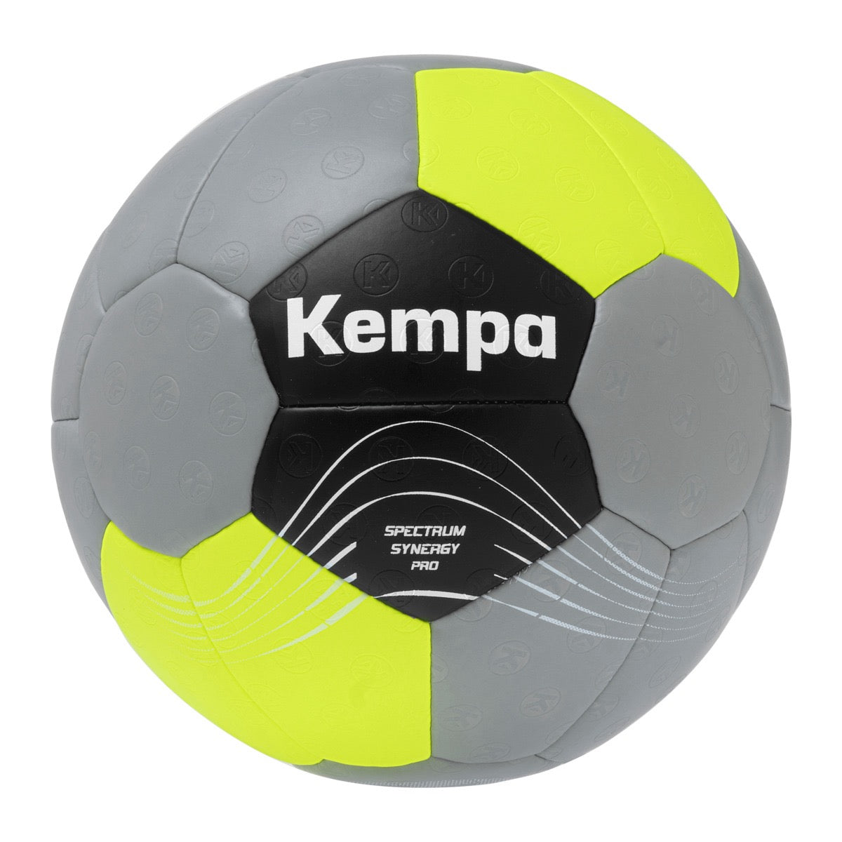 Bola de Andebol Kempa Spectrum Synergy Pro – Cinzento e Amarelo-lima