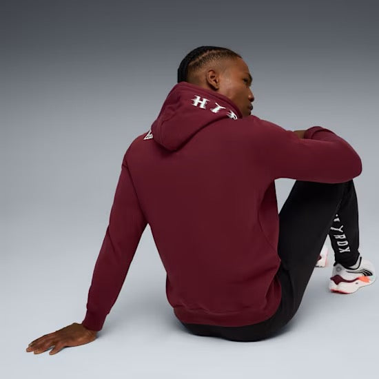 Sweatshirt com Capuz Puma x HYROX – Grená