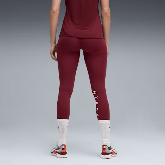 Leggings Puma x HYROX ShapeLuxe para Mulher – Grená