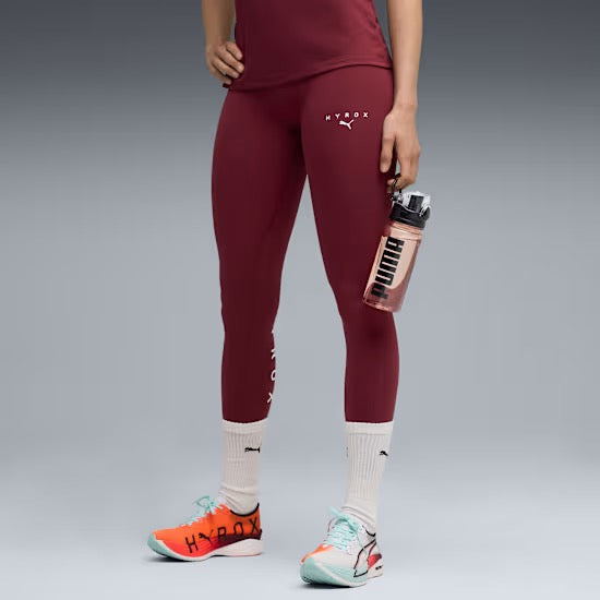 Leggings Puma x HYROX ShapeLuxe para Mulher – Grená
