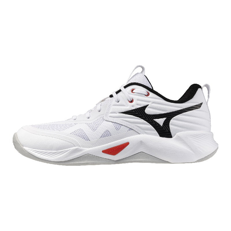 Sapatilhas de Voleibol Mizuno Wave Momentum Pro – Branco e Preto