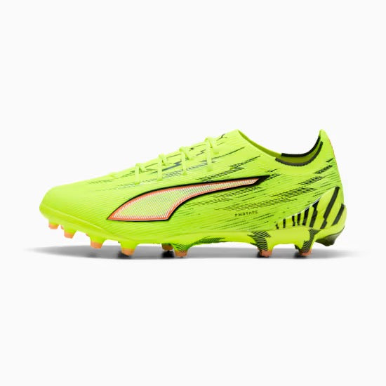 Chuteiras de Futebol Puma Ultra 6 Ultimate AG – Amarelo-lima e Laranja