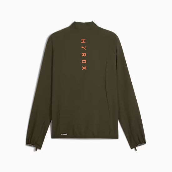 Casaco Puma x HYROX Ultraweave – Verde-escuro
