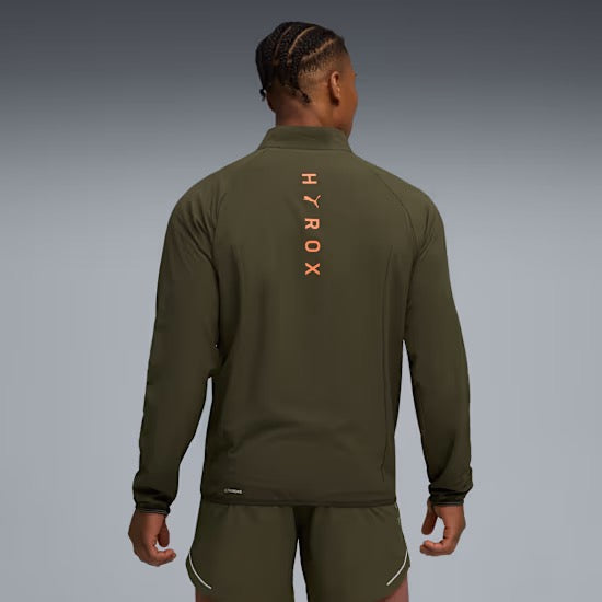 Casaco Puma x HYROX Ultraweave – Verde-escuro