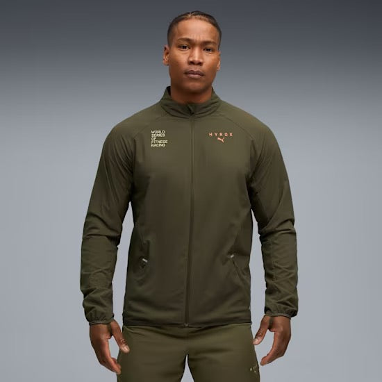 Casaco Puma x HYROX Ultraweave – Verde-escuro