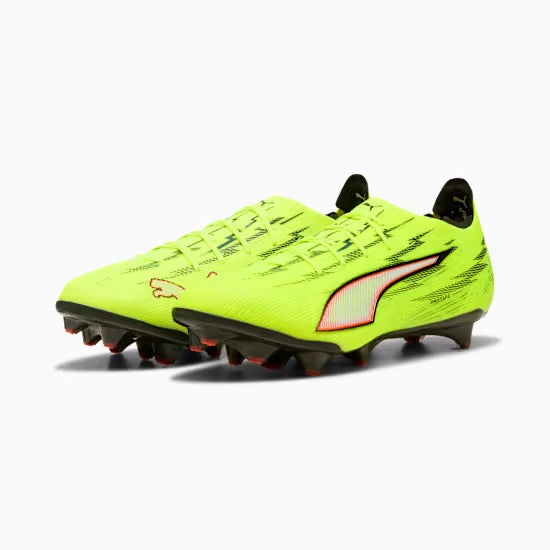 Chuteiras de Futebol Puma Ultra 6 Carbon FG – Amarelo-lima