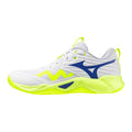 Sapatilhas de Voleibol Mizuno Wave Momentum Pro – Branco e Amarelo-lima