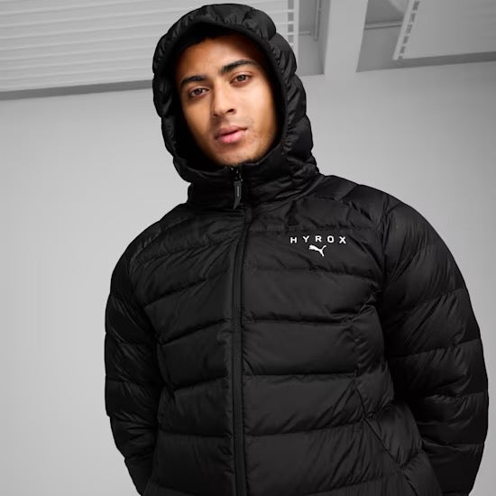 Casaco Acolchoado Puma x HYROX – Preto